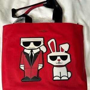 Karl Lagerfeld tote